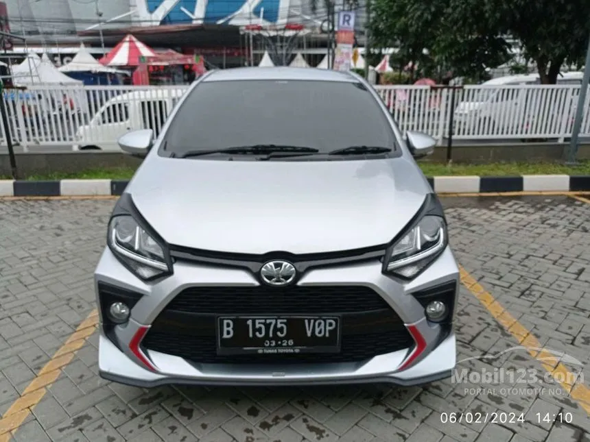 Jual Mobil Toyota Agya 2021 TRD 1.2 di Banten Manual Hatchback Silver Rp 127.000.000