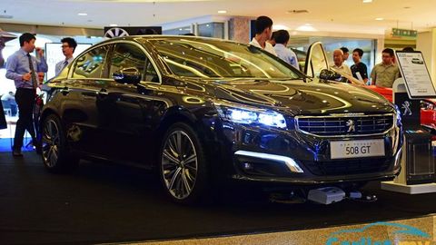 2015 Peugeot 508 GT Previewed At Mid Valley Megamall, RM205k Tentative Price