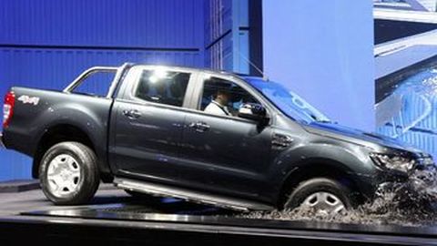 Ford Ranger Kian Perkasa di Medan Offroad