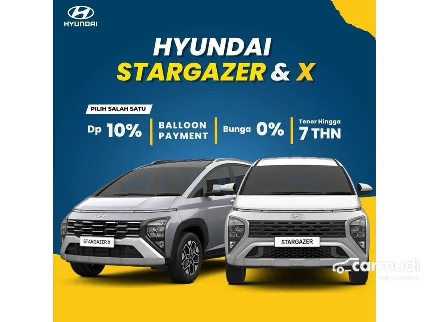 Jual Mobil Hyundai Stargazer 2024 Essential 1.5 di Jawa Barat Automatic Wagon Silver Rp 255.000.000
