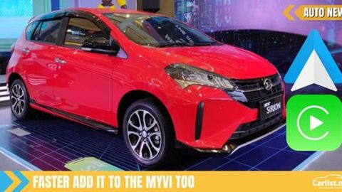 Indonesia-Spec 2022 Perodua Myvi Gets Apple CarPlay, Android Auto