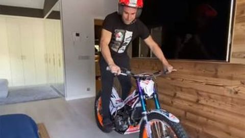 Yuk Intip WFH Gaya Rider Motor Trials Legendaris di Tengah Wabah Corona