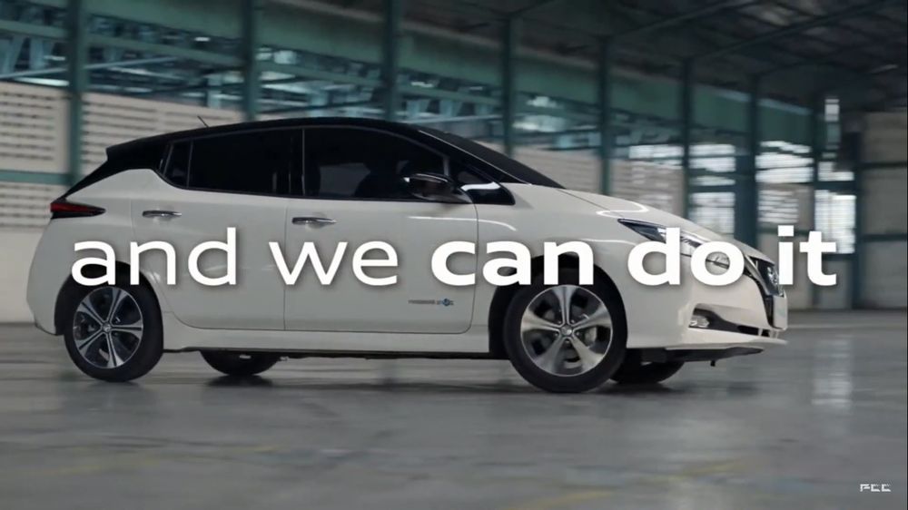 Can You Do Donuts In An Electric Car? Nissan Says Yes