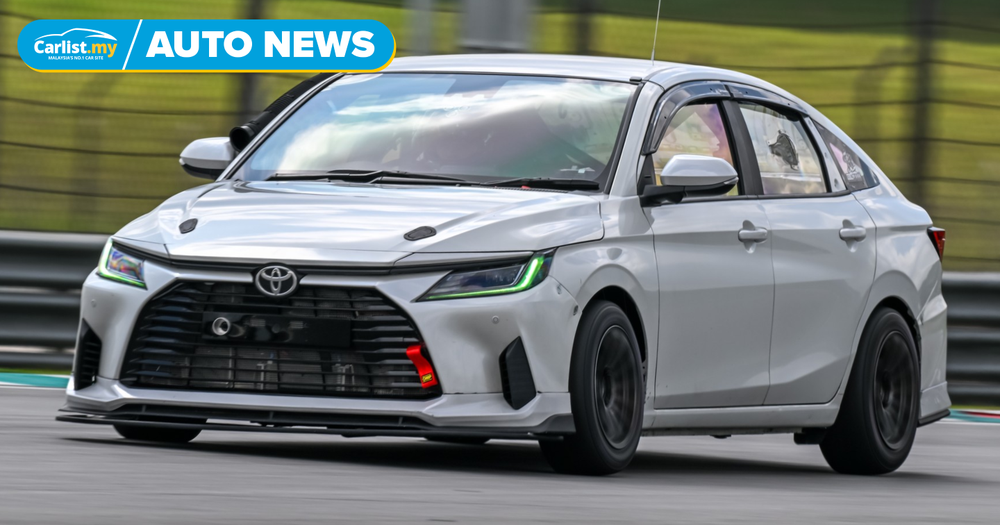 Wing Hin's Toyota Vios Race Car Ready to Rock Malaysia Championship Series
