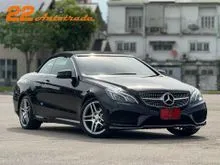 2017 Mercedes-Benz E200 2.0 W207 (ปี 10-16) AMG Dynamic Convertible