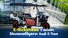 E-Rickshaws สามล้อไฟฟ้า ใช้แบตเตอรี่เก่าของ Audi E-Tron 