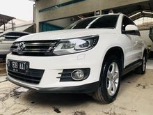 VW Tiguan Highline White 2013 km40rb antik
