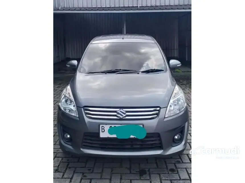Jual Mobil Suzuki Ertiga 2013 GX 1.4 di Jawa Barat Manual MPV Abu