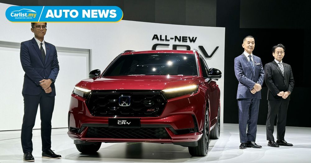 ‘The SUV Is Here’ - 2024 Honda CR-V (6th-gen) launched in Malaysia from RM159,900
