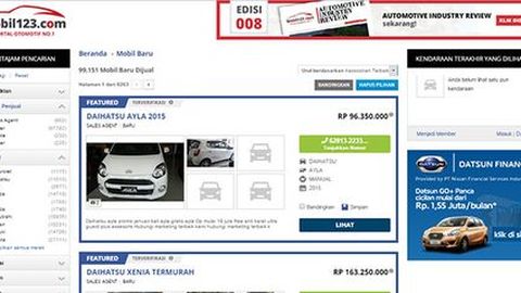 Proyeksi 2015, Jual-Beli Mobil Online Masih Akan Tumbuh