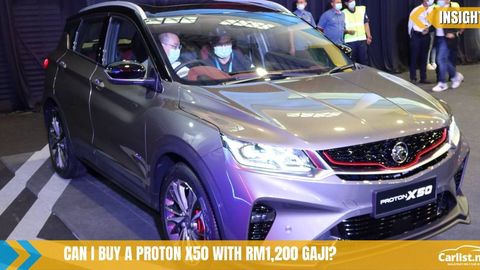Can I Buy a Proton X50 with RM1,200 Gaji?