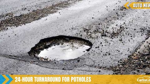 JKR Promises To Fix Potholes Within 24 Hours