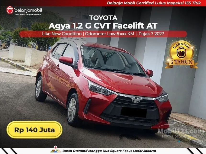 2024 Toyota Agya G Hatchback