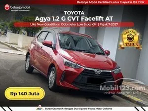 2024 Toyota Agya 1.2 G Hatchback