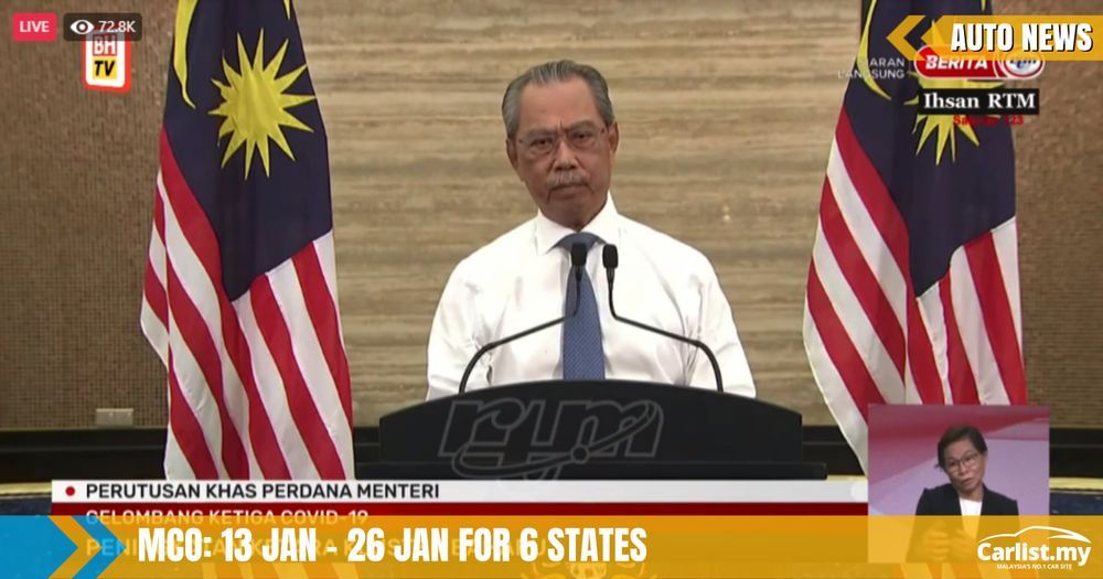 PKP Round Two: 6 States Under MCO From 13 January To 26 January