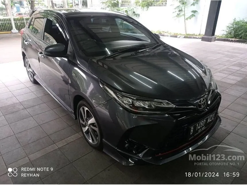 Jual Mobil Toyota Yaris 2020 TRD Sportivo 1.5 di DKI Jakarta Automatic Hatchback Abu