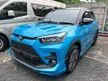 Jual Mobil Toyota Raize 2023 GR Sport 1.0 di DKI Jakarta Automatic Wagon Biru Rp 256.000.000
