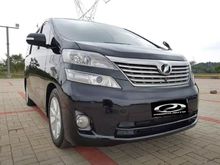 2010 Toyota Vellfire 2.4 V HARGA CASH 295 JT NEGO
