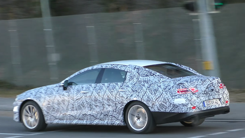 2018 Next Generation Mercedes-Benz CLS Spotted Testing