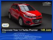 2018 Chevrolet TRAX 1.4 Premier SUV Metik Merah Dp 37,9 Jt No Pol Genap