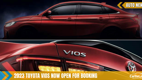 All-new 2023 Toyota Vios now open for booking! Two variants, RM90k-RM96k