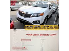 (ACTUAL YR MADE 2O12)[GST INCLU)(FULL SERVICE)(CKD LOCAL SPEC)(1 OWNER)(7 SEATER)(TIPTOP)(KL CHERAS AREA) KIA SORENTO XM 2.4 MPV