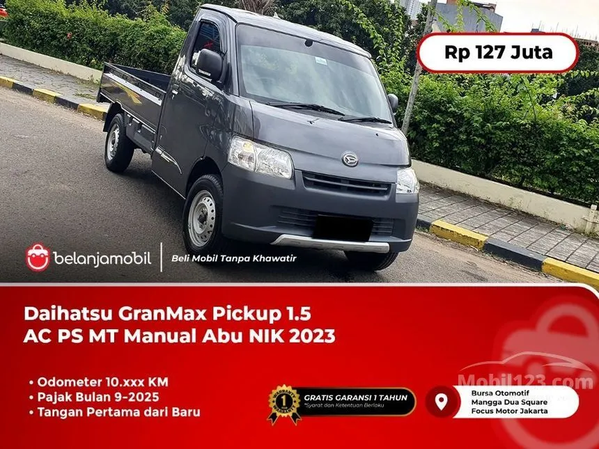 Jual Mobil Daihatsu Gran Max 2023 PU AC PS 1.5 di DKI Jakarta Manual Pickup Abu