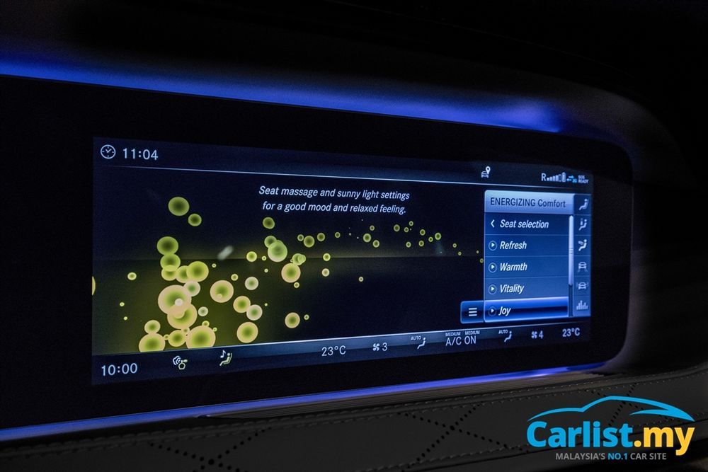 What is Mercedes-Benz Energizing Comfort Control technology