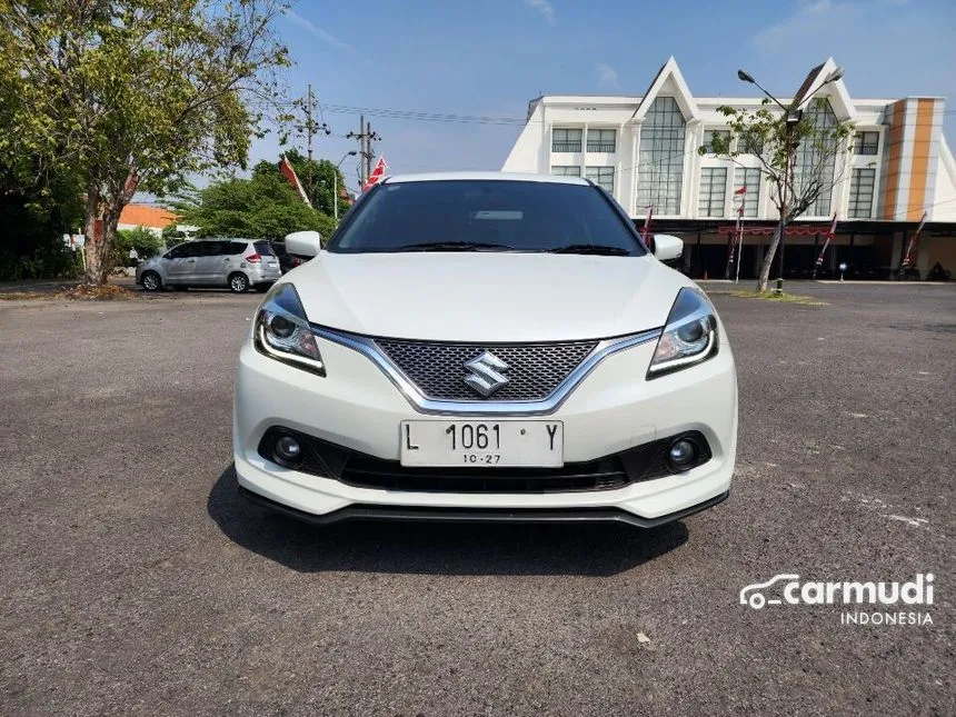 Jual Mobil Suzuki Baleno 2017 GL 1.4 di Jawa Timur Automatic Hatchback Putih Rp 157.000.000