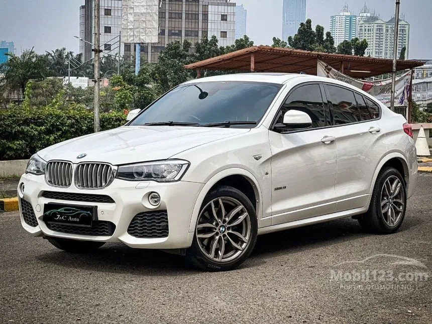 Jual Mobil BMW X4 2016 xDrive28i M Sport 2.0 di DKI Jakarta Automatic SUV Putih Rp 489.000.000