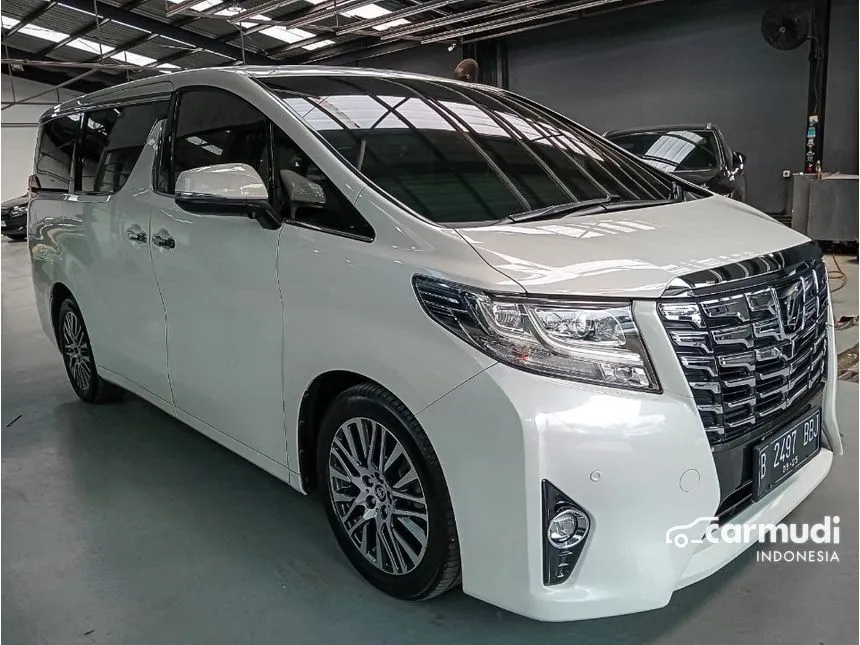 Jual Mobil Toyota Alphard 2015 G 2.5 di DKI Jakarta Automatic Van Wagon Putih Rp 550.000.000