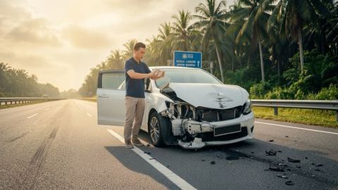 Got into a car accident? Don't panic, here's Chubb's 5-step guide