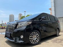 TOYOTA ALPHARD 3.5 Q EXECUTIVE LOUNGE 2016 BLACK ON BLACK TDP 225JT