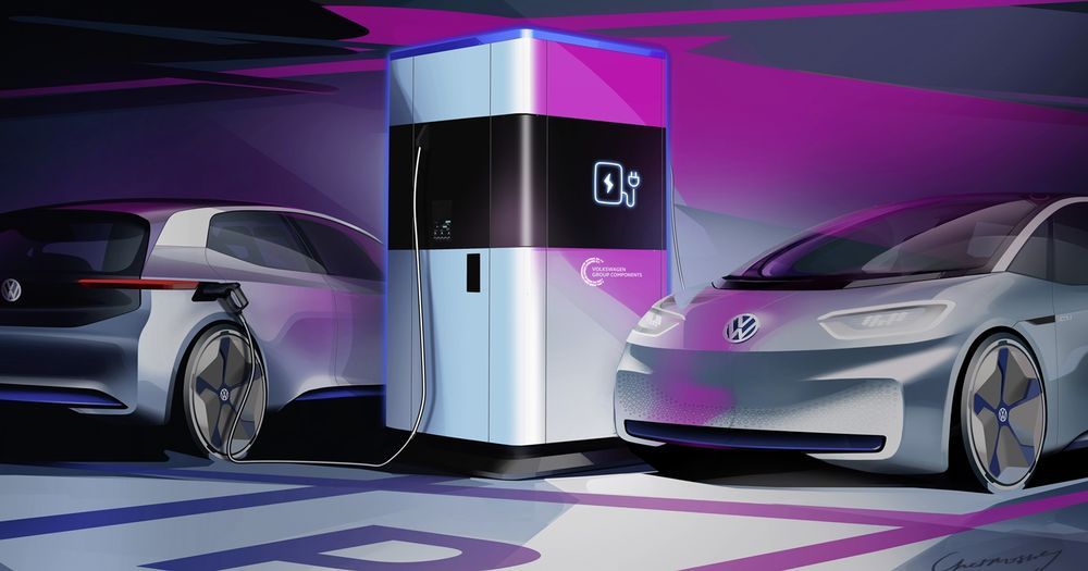 Volkswagen Has Created A Powerbank For EV Cars