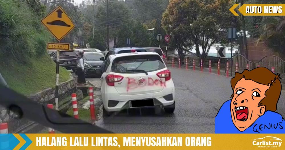 Diconteng ‘Bodoh’ Kerana Parkir Merata, King Myvi Tular