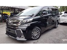 2015 Toyota Vellfire 2.5 Wagon 2.5 ZG Pre Crash Pilot Seat Power Boot Local FM GPS Unreg