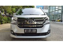 2016 Toyota Vellfire 2.5 G ATPM Silver On Black Like NEW TDP Paket 250Jt