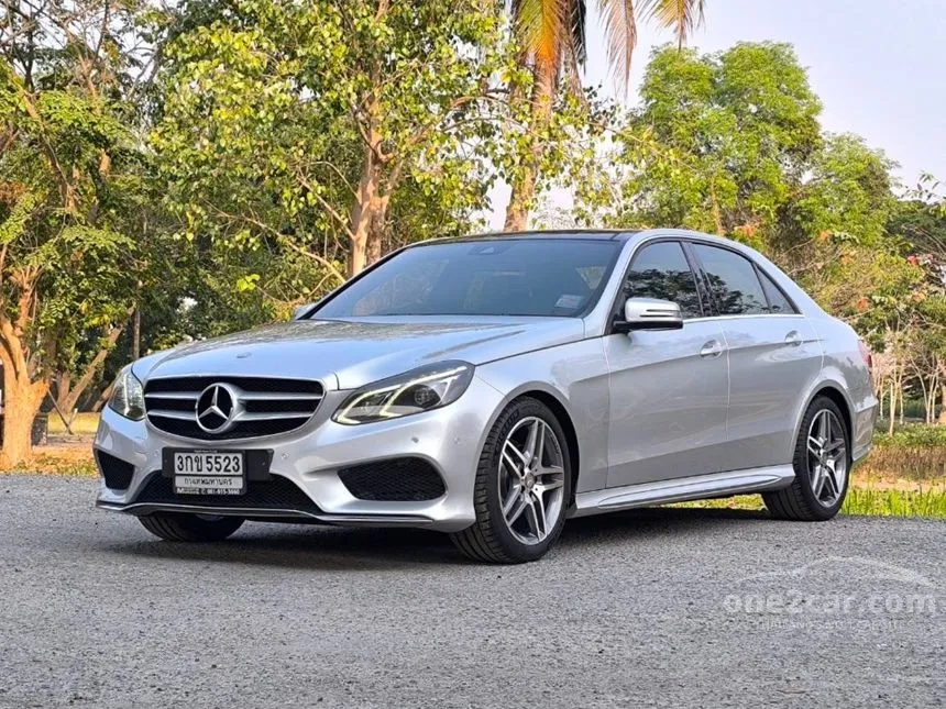 2014 Mercedes-Benz E300 AMG Dynamic Blue TEC HYBRID Sedan