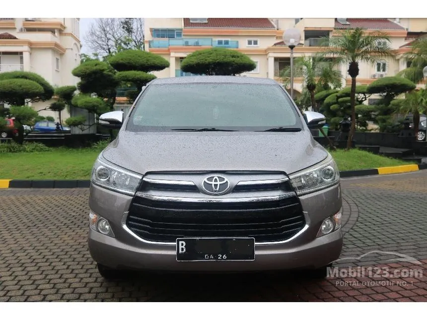 Jual Mobil Toyota Kijang Innova 2016 Q 2.4 di DKI Jakarta Automatic MPV Coklat Rp 325.000.000