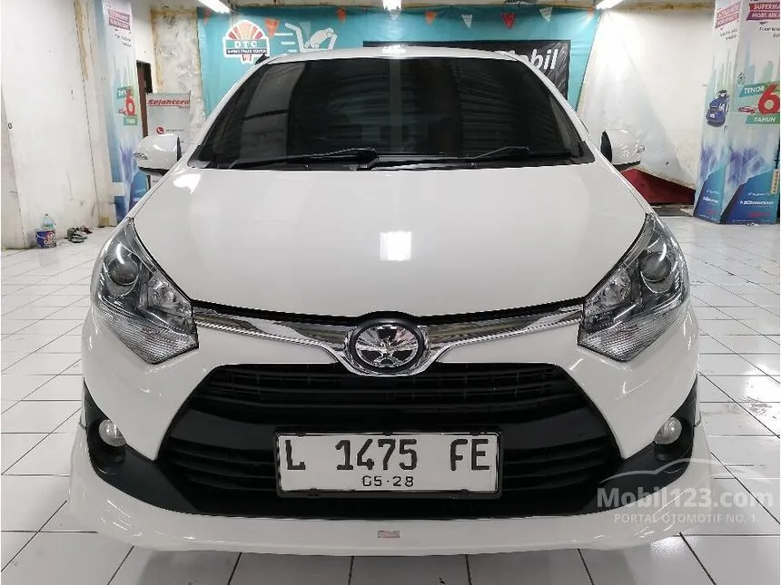 Jual Mobil Toyota Agya 2018 TRD 1.2 di Jawa Timur Manual Hatchback Putih Rp 127.900.000