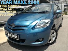 2008 Toyota Vios 1.5 G (A) EXCELLENCE CONDITION WITH 2 AIRBAG ABS 4 DISC BRAKE SAVE PETROL