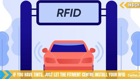 If You Have A Windscreen Tint, Get An Expert To Install Your RFID Tag