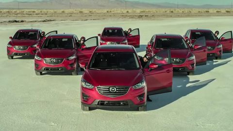 Mazda Shows How Its Smart City Brake Reacts Faster Than Stunt Drivers