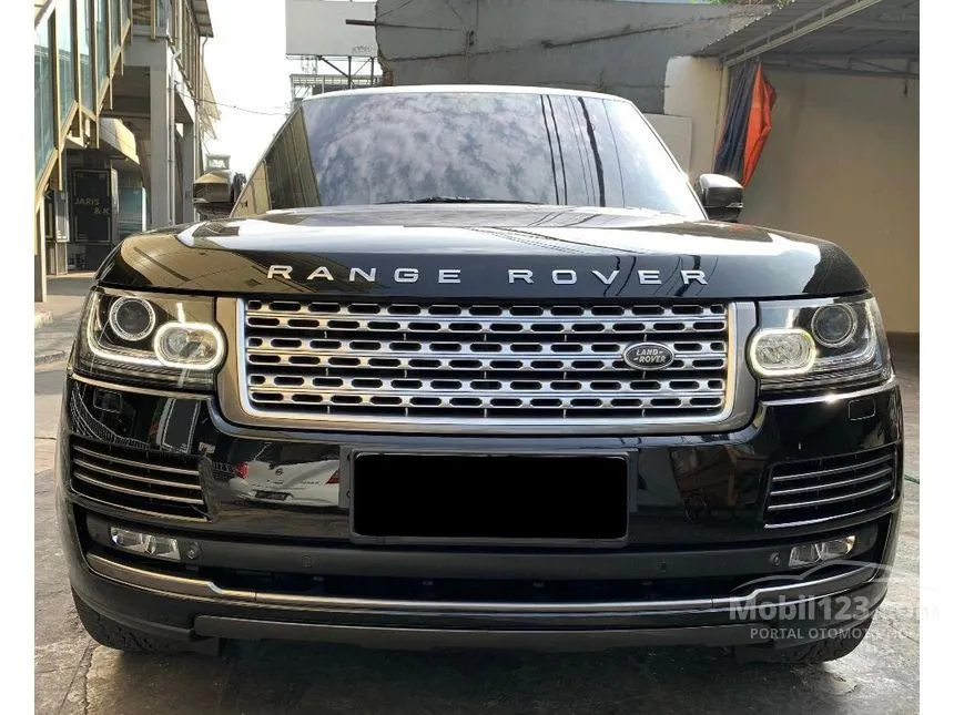 Jual Mobil Land Rover Range Rover 2013 Autobiography 5.0 di DKI Jakarta Automatic SUV Hitam Rp 1.500.000.000