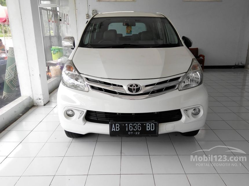 Jual Mobil  Toyota Avanza  2012 G  1 3 di Yogyakarta  Manual 