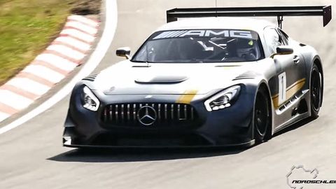 VIDEO: 2015 Mercedes-AMG GT3 Captured Terrorizing The Nurburgring