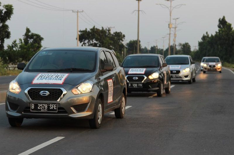 Mobil Datsun GO+ Tuntaskan Perjalanan 15.000 Km 6