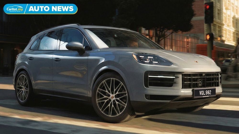 New 2026 Porsche Cayenne launched in Malaysia from RM609k; new colour, wheels and 10-year connectivity