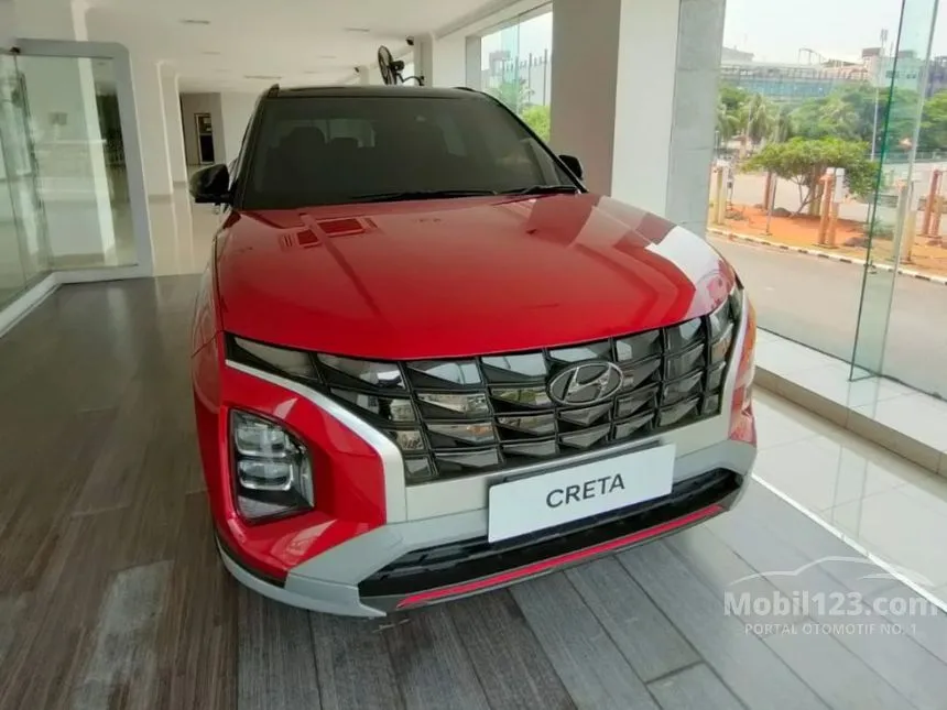 Jual Mobil Hyundai Creta 2024 Prime 1.5 di DKI Jakarta Automatic Wagon Merah Rp 416.800.000