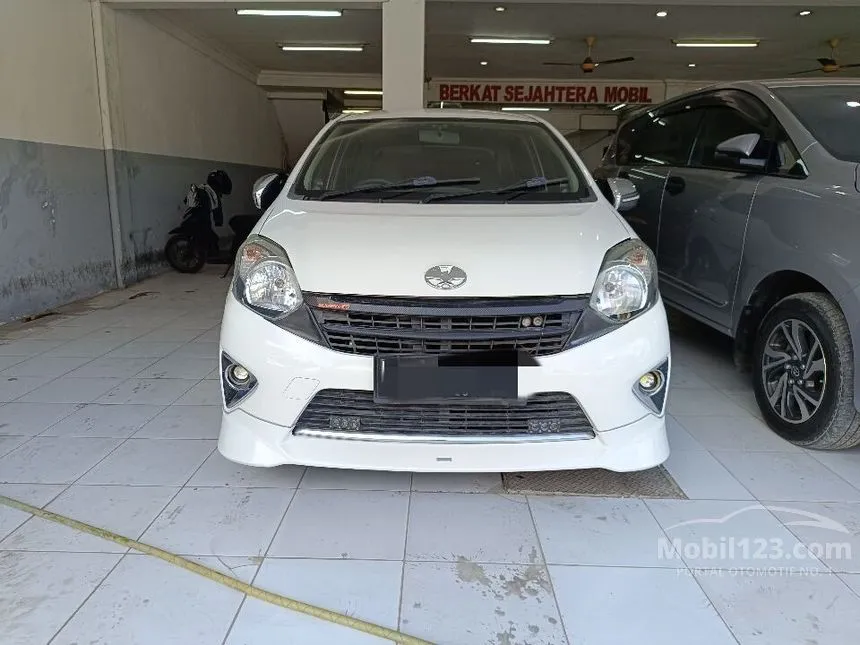 Jual Mobil Toyota Agya 2014 TRD Sportivo 1.0 di Jawa Timur Automatic Hatchback Putih Rp 95.000.003